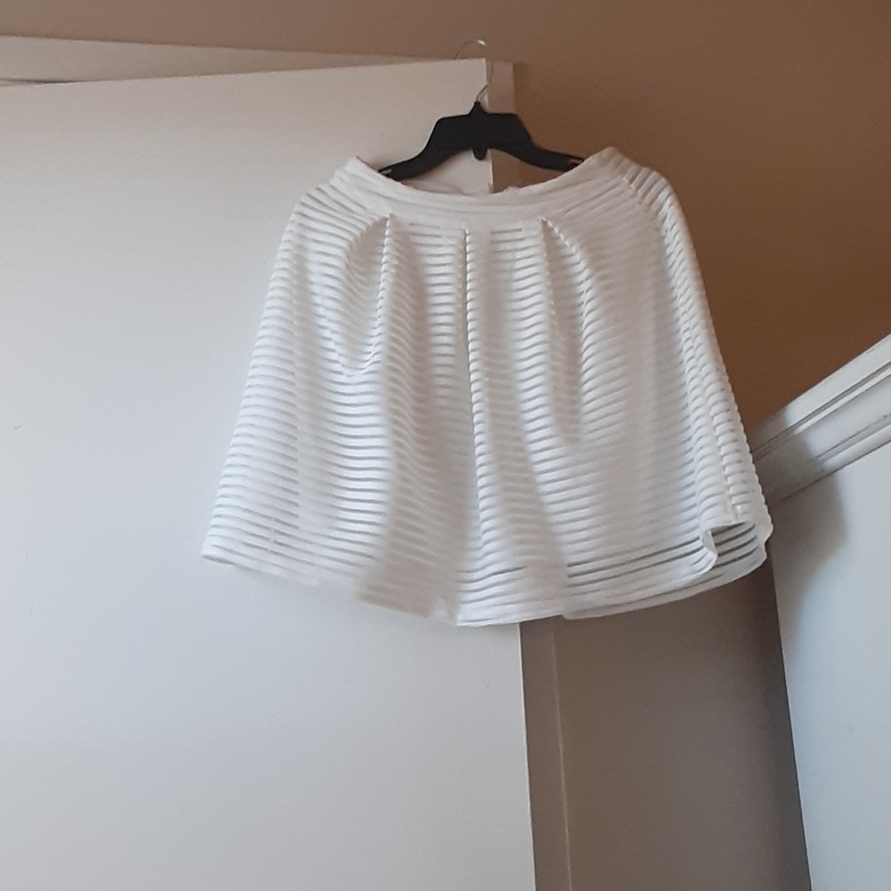 White skirt
